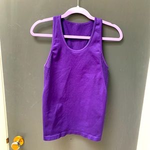 Fabletics Purple Tank Top Size S
